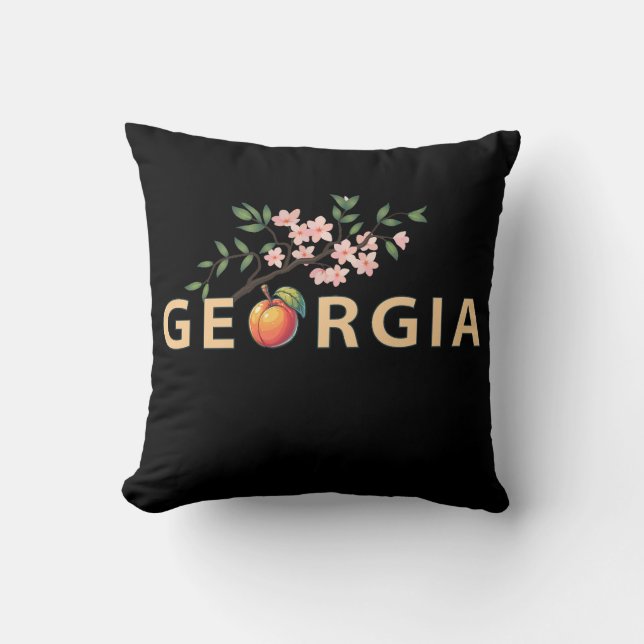 Georgien USA Kissen (Vorderseite)
