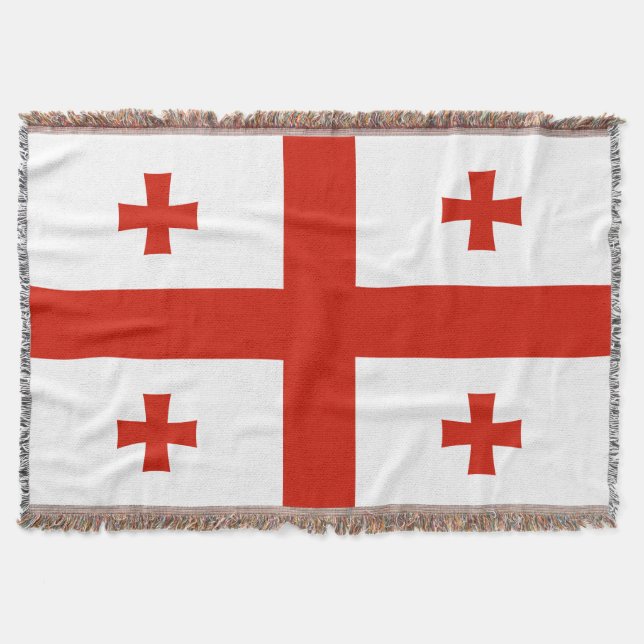Georgienflagge Decke (Vorderseite)