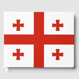 Georgienflagge Gästebuch