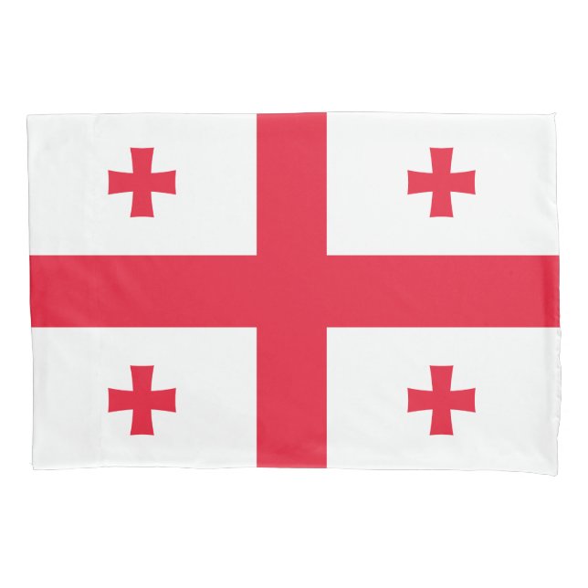 Georgienflagge Kissenbezug (Vorderseite)