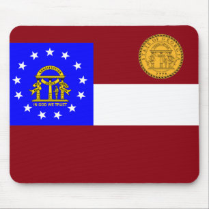 Georgienflagge Mousepad