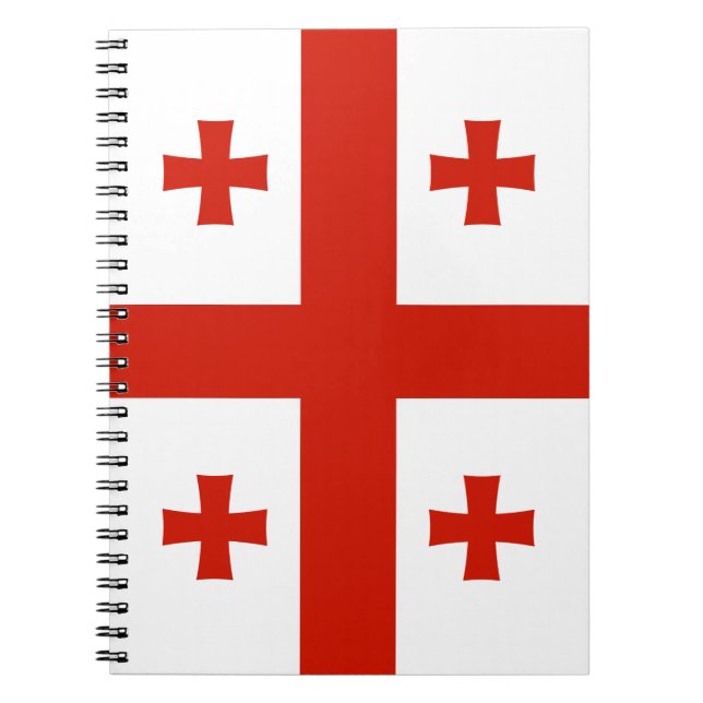 Georgienflagge Notizblock (Vorderseite)