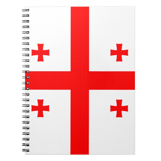 Georgienflagge Notizblock (Vorderseite)
