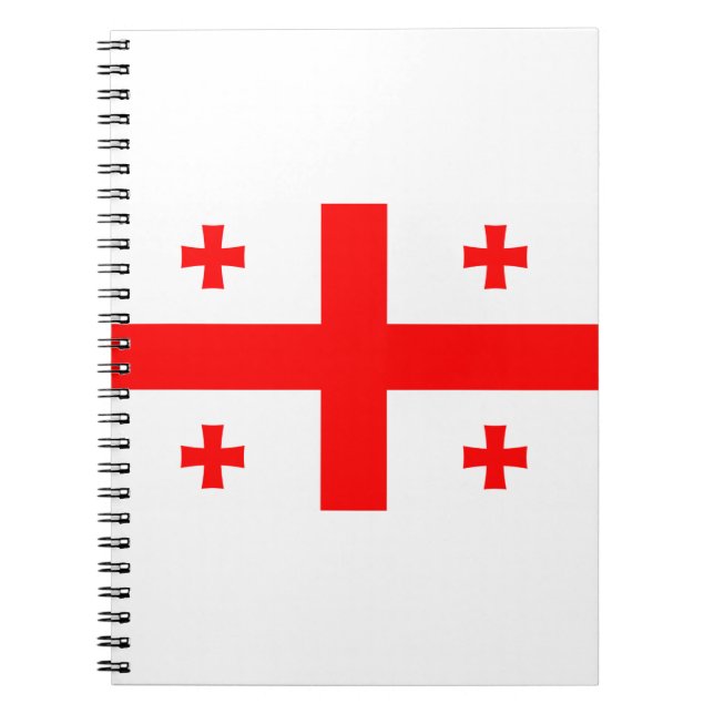 Georgienflagge Notizblock (Vorderseite)
