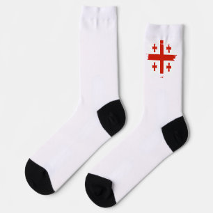 Georgienflagge Socken