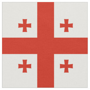 Georgienflagge Stoff