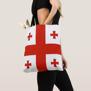 Georgienflagge Tasche