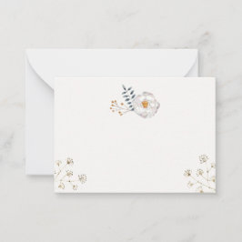 Georgina Mini Notecard Mitteilungskarte