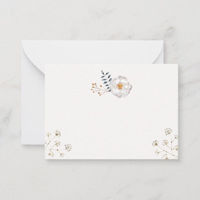 Georgina Mini Notecard Mitteilungskarte (Vorderseite)