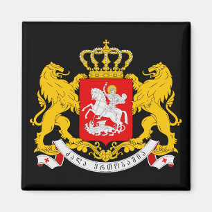 Georgisches Wappen Magnet