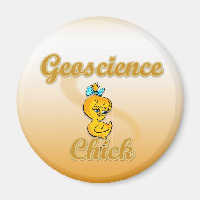 Geoscience Chick Magnet (Vorne)