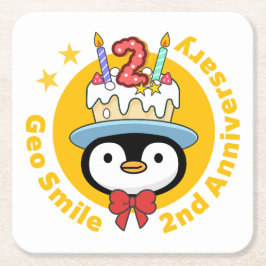 GeoSmile Paper Untersetzer