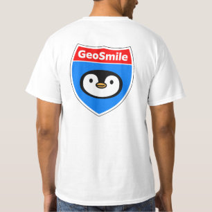 GeoSmile Road-Zeichen T-Shirt