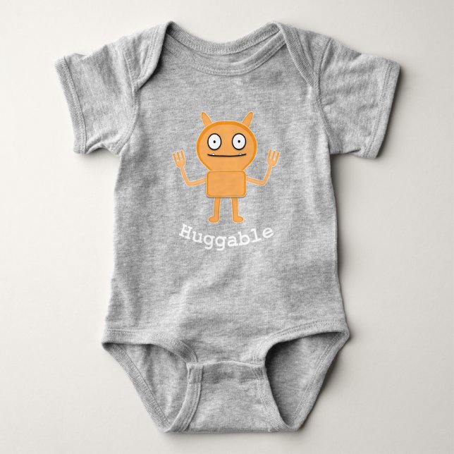 Gepäck - Baby Jersey Bodysuit Strampler (Vorderseite)