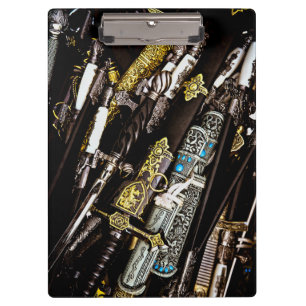 Gepäck, Dirks und Sabers Klemmbrett