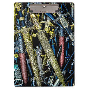 Gepäck, Dirks und Sabers Klemmbrett