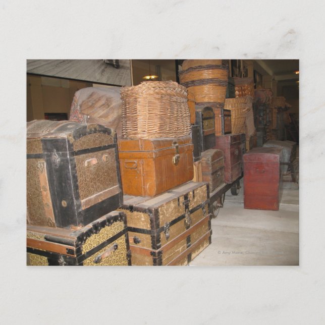 Gepäck Postkarte (Vorderseite)