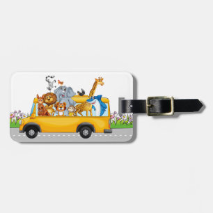 Gepäck / Tasche / Bookbag Tag für Kinder Gepäckanhänger