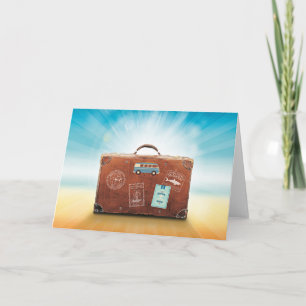 Gepäck...verpackt und bereit, karte