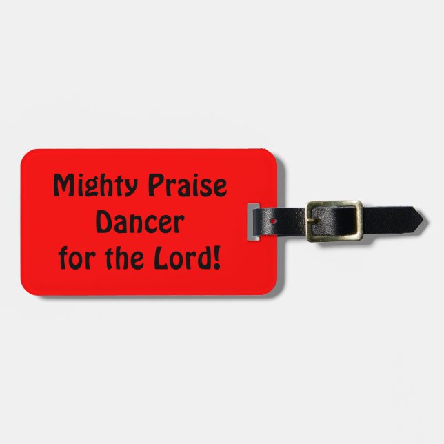 Gepäckanhänger (Vorderseite horizontal)