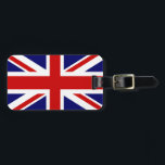 Gepäckanhänger der britischen Flagge für Gepäck un<br><div class="desc">Britische Gepäckanhänger für Gepäckstücke und Koffer. Niedliche Geschenkidee für patriotische Urlaubsreisende. Gewerkschaft Jack Flag Design.</div>