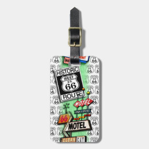 GEPÄCKANHÄNGER DES WEG-66 durch PopArtDiva