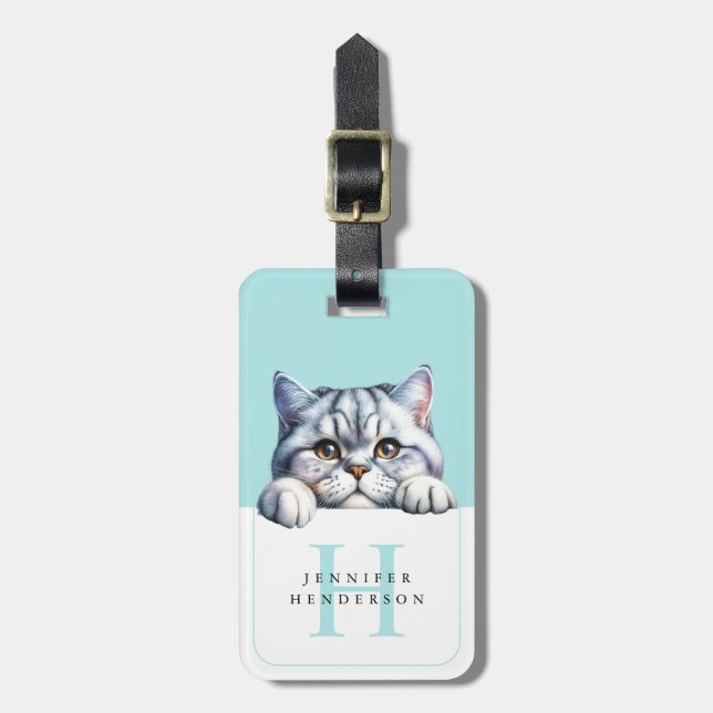 Gepäckanhänger für Katzen (Vorderseite vertikal)