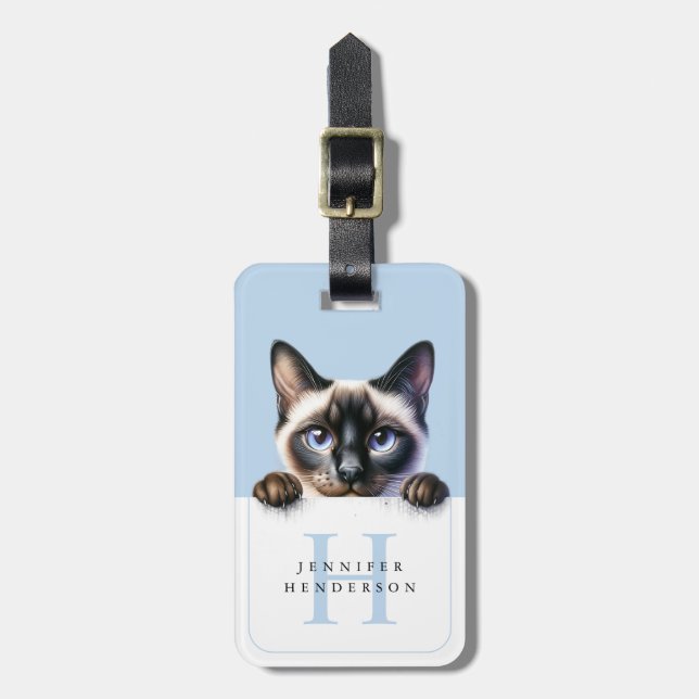 Gepäckanhänger für Katzen (Vorderseite vertikal)