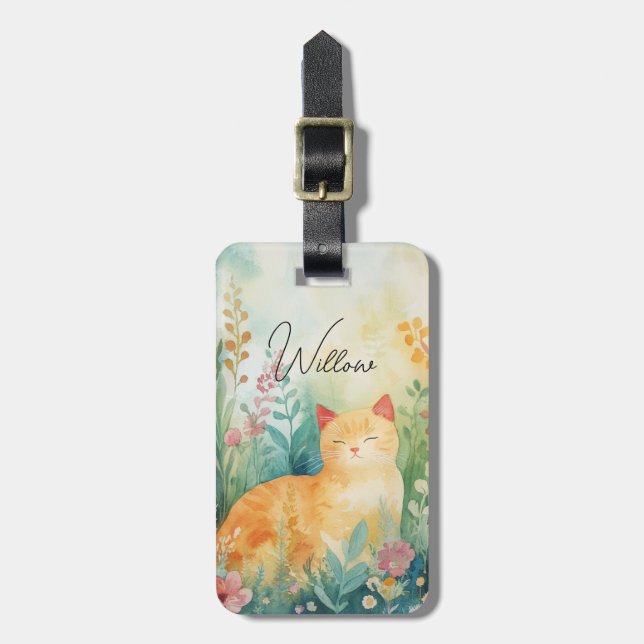 Gepäckanhänger für Katzen (Vorderseite vertikal)