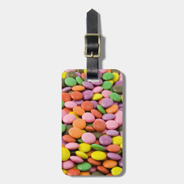 Gepäckanhänger für Sweet Bonbons (Vorderseite vertikal)