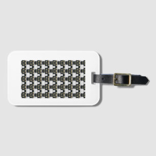 Gepäckanhänger in Schwarzweiß