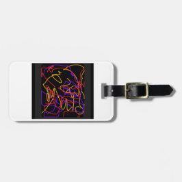 Gepäckanhänger mit gut sichtbarem Nebel