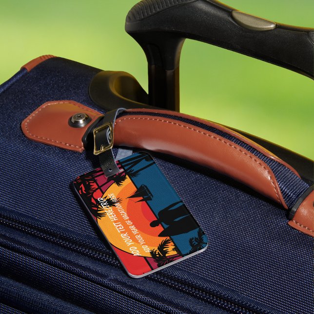 Gepäckanhänger PERSONALISIEREN (Unique and personalized design for your special travel Adventures!)