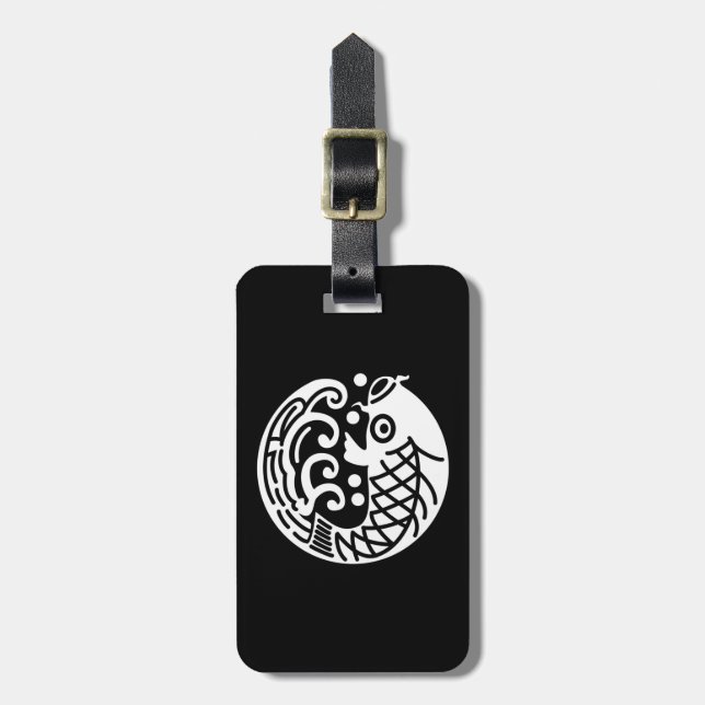 Gepäckanhänger und Gepäckanhänger (Vorderseite vertikal)