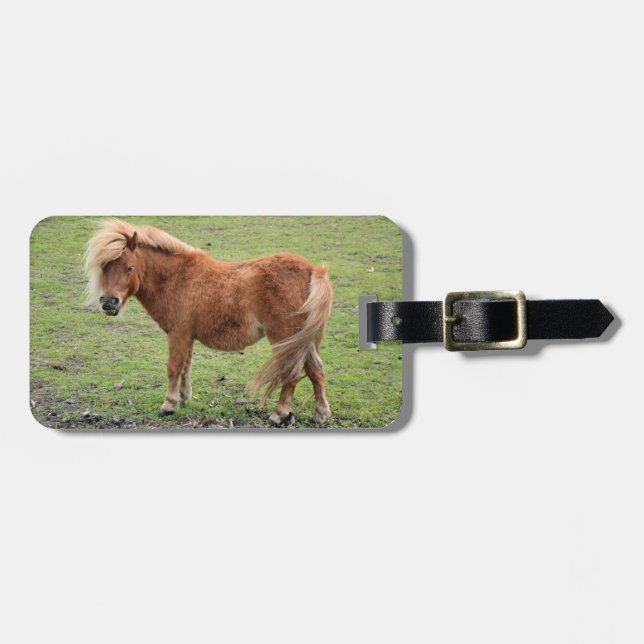 Gepäckanhänger von Pony Lover (Vorderseite horizontal)