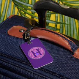 Gepäckanhänger Yoga Zen - Personalisiert - Erste S