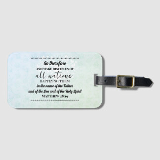 Gepäckausgabe-Bibel Gepäckanhänger