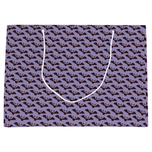 Gepäckbeutel für Fledermäuse Große Geschenktüte (Vorderseite)