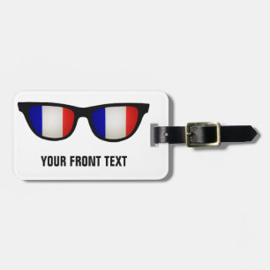 Gepäckmarke "French Shades" Gepäckanhänger