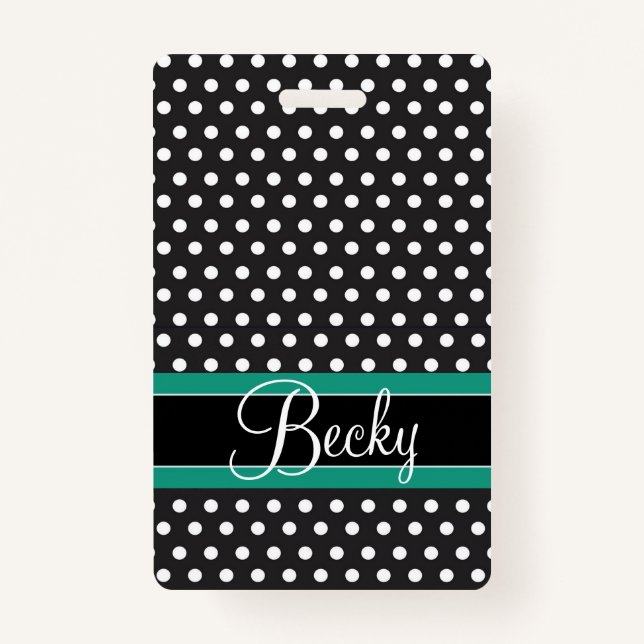 Gepäckmarke für kleine Punkte Ausweis (Vorderseite)