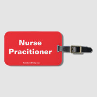 Gepäckmarke für Krankenpfleger
