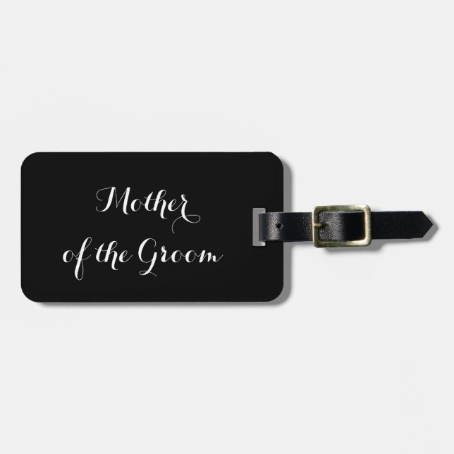 Gepäckmarke für Mutter des Bodens Gepäckanhänger (Vorderseite horizontal)