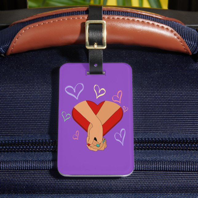 Gepäckmarke für Reisezubehör Gepäckanhänger (Vorderseite Insitu 2)