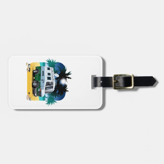 Gepäckmarke Gepäckanhänger (Vorderseite horizontal)