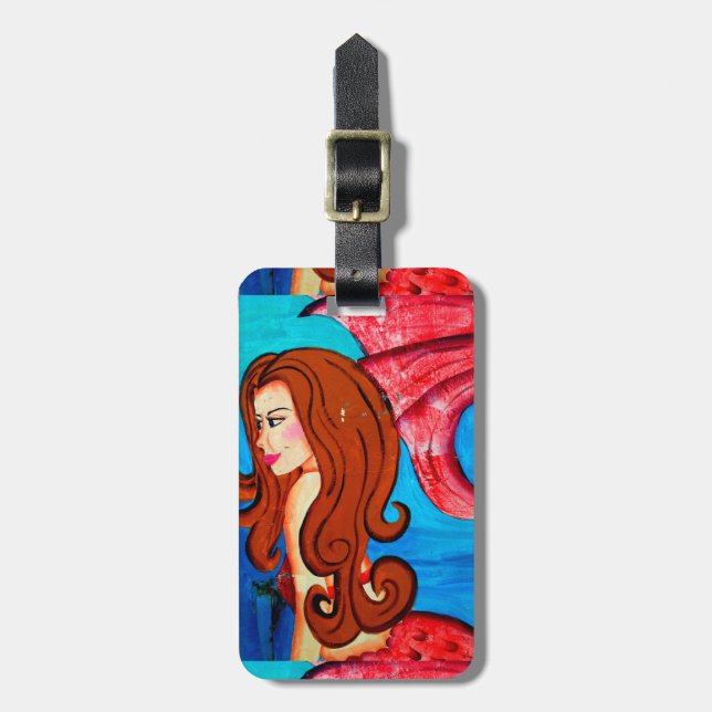 Gepäckmarke Gepäckanhänger (Vorderseite vertikal)