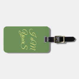 Gepäckmarke - Ich bin Ihr Gepäckanhänger