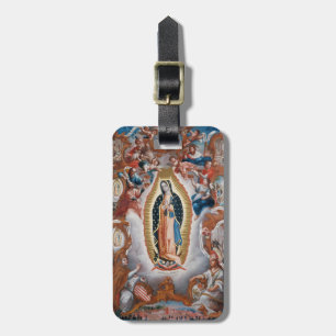 Gepäckmarke "Jungfrau Guadalupe" Gepäckanhänger