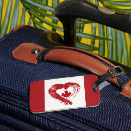 Gepäckmarke Liebe Kanada Gepäckanhänger