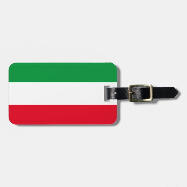 Gepäckmarke Nordrhein-Westfalen Gepäckanhänger (Vorderseite horizontal)