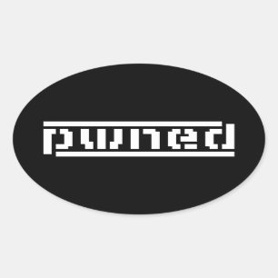 gepanzert ovaler aufkleber